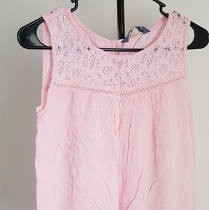 Baby pink top NWT